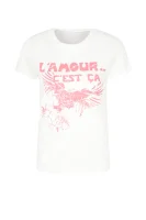 T-shirt AZEDI AMOUR | Regular Fit Zadig&Voltaire biały