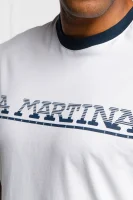 T-shirt | Comfort fit La Martina biały