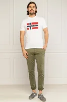 T-shirt SOVICO | Regular Fit Napapijri white