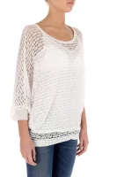 Sweater + top Ingrid | Loose fit GUESS white