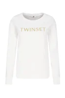 Bluza | Loose fit Twinset U&B biały