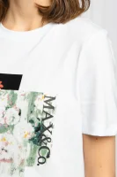 T-shirt DATTERI | Regular Fit MAX&Co. white