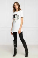 T-shirt DATTERI | Regular Fit MAX&Co. biały