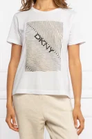 T-shirt | Regular Fit DKNY biały