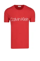 T-shirt FRONT LOGO | Regular Fit Calvin Klein czerwony