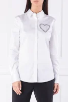 Shirt | Slim Fit Love Moschino white