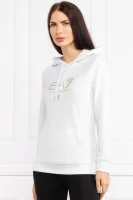 Bluza | Regular Fit EA7 biały