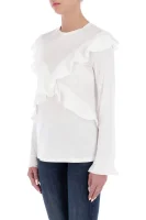 Bluzka Gabbia | Regular Fit Pinko biały