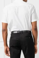 Koszula | Slim Fit | z dodatkiem lnu Joop! biały