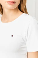 T-shirt TH ESS | Regular Fit Tommy Hilfiger biały