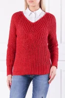 Sweter | Regular Fit Armani Exchange czerwony