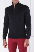 Sweter Eleo | Regular Fit BOSS BLACK czarny