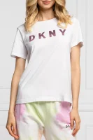 T-shirt OMBRE LOGO | Regular Fit DKNY white