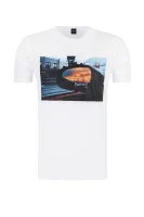T-shirt Troupe 3 | Regular Fit BOSS ORANGE biały