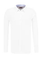Koszula Evory-Logo | Straight fit HUGO biały