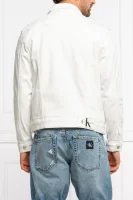 Kurtka jeansowa | Regular Fit CALVIN KLEIN JEANS biały