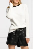Sweater Saeed | Regular Fit HUGO white