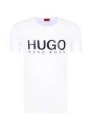 T-shirt Dolive-U2 | Regular Fit HUGO white