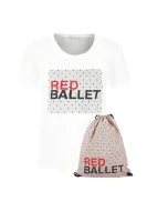 T-shirt + bucket bag | Regular Fit Red Valentino white