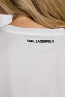 T-shirt Ikonik | Regular Fit Karl Lagerfeld biały