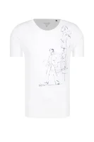 T-shirt | Shaped fit Marc O' Polo biały