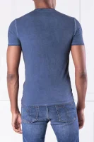 T-shirt | Extra slim fit GUESS niebieski