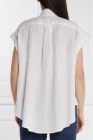 Lniana koszula | Relaxed fit POLO RALPH LAUREN biały