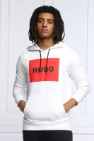 Sweatshirt Duratschi223 | Regular Fit HUGO white