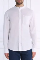 Koszula MAO LINEN BLEND | Regular Fit | z dodatkiem lnu Tommy Jeans biały