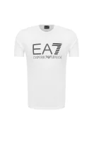 T- shirt EA7 biały