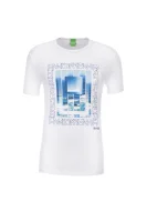 T-shirt Tee5 BOSS GREEN biały