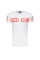 T-shirt t-diego so | Regular Fit Diesel biały