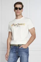 T-shirt THIERRY | Regular Fit Pepe Jeans London white