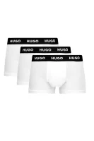 трусики-боксери 3 шт. trunk triplet pack Hugo Bodywear білий