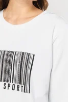 Sweatshirt | Regular Fit Liu Jo Sport white