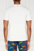 T-shirt | Regular Fit ST.Barth biały
