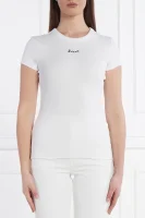 T-shirt C_Esim | Slim Fit BOSS ORANGE biały