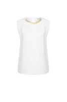 Silk blouse | Regular Fit Michael Kors white