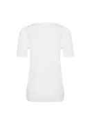 T-shirt Ebosa BOSS BLACK biały
