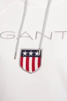худі shield | regular fit Gant білий