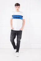 T-shirt TJM SPLIT GRAPHIC | Relaxed fit Tommy Jeans white