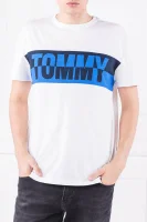 T-shirt TJM SPLIT GRAPHIC | Relaxed fit Tommy Jeans biały