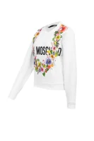 Bluza | Regular Fit Love Moschino biały