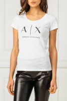 T-shirt Armani Exchange biały