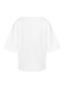 Bluza | Regular Fit Love Moschino biały