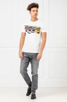T-shirt Amersham | Slim Fit Pepe Jeans London biały