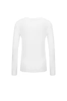 Bluzka | Slim Fit Emporio Armani biały