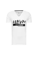 T-shirt Armani Exchange biały