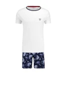 Piżama | Regular Fit Guess biały
