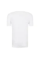 T-shirt | Slim Fit | pima Armani Exchange biały